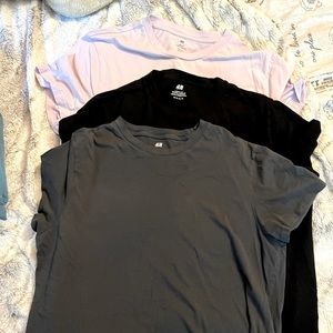 Bundle of three H&M longline tee shirts